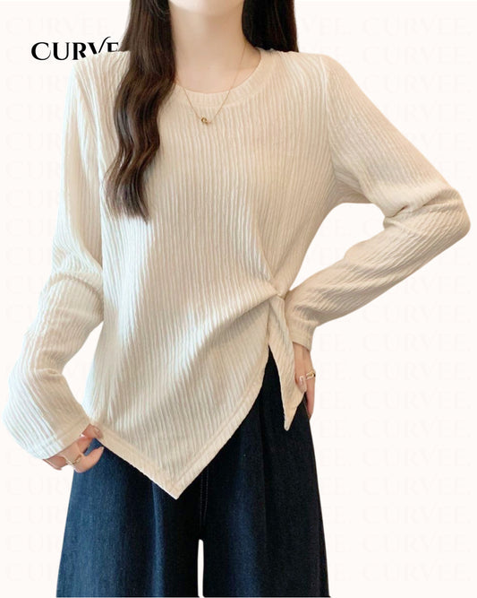 Korean Textured Top