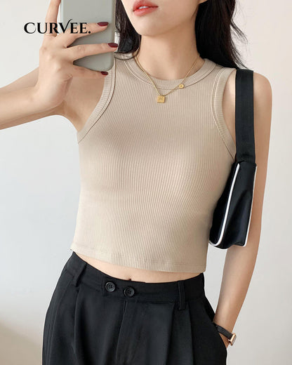 Summer Crop Top Vest