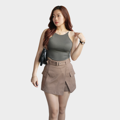 Halter Neck Camisole padded Top