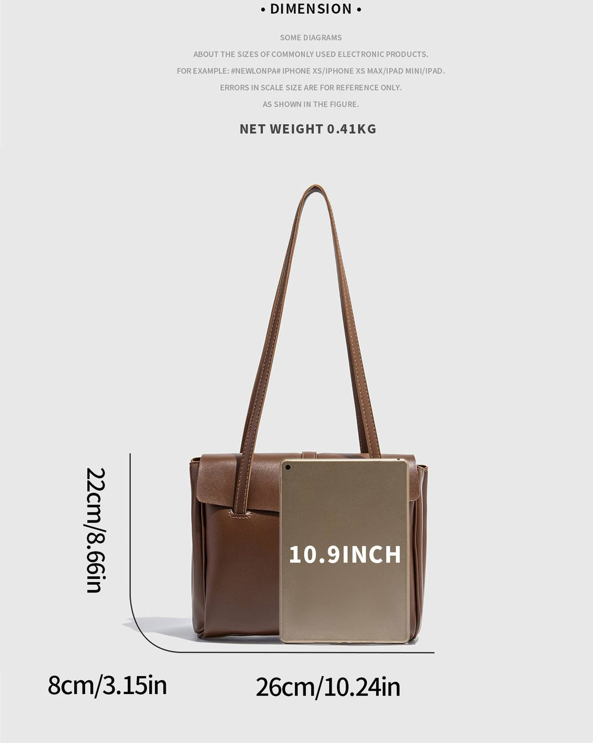 Brown Shoulder Bag