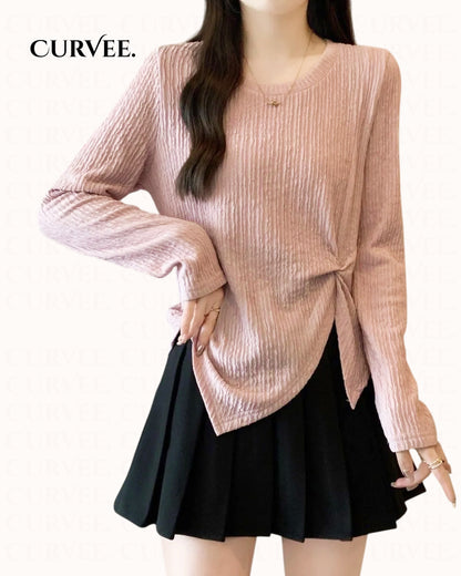 Korean Textured Top